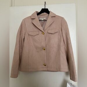 Emaline-  Women's Faux Suede Jacket
